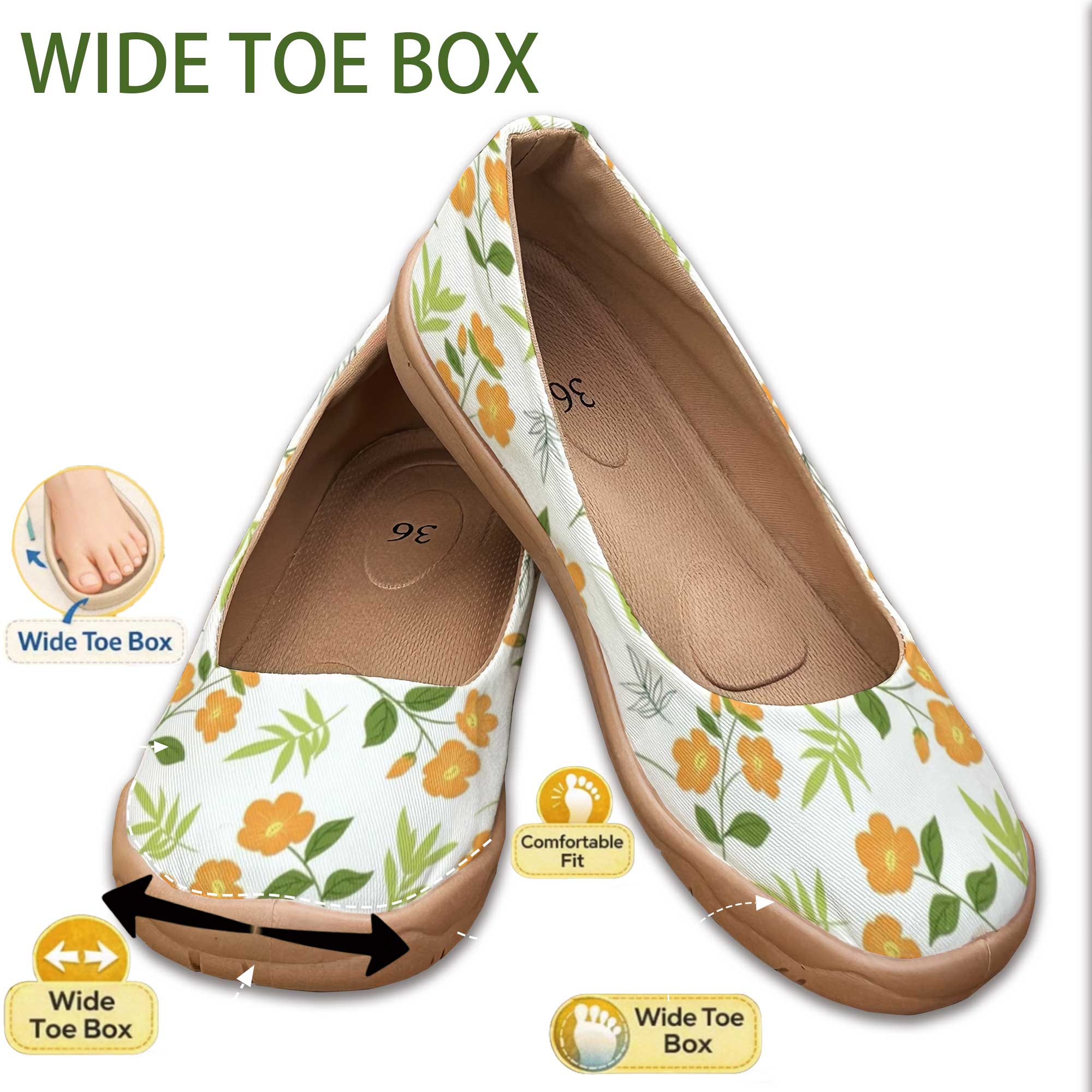 Good News for Wide Feet! Wide- - Good Floral & Wedding Decor Supply Photos ulasan dan harga