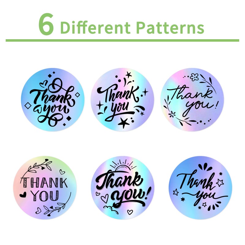 Laser Thank You Stickers Holog - Wedding Envelopes ulasan dan harga