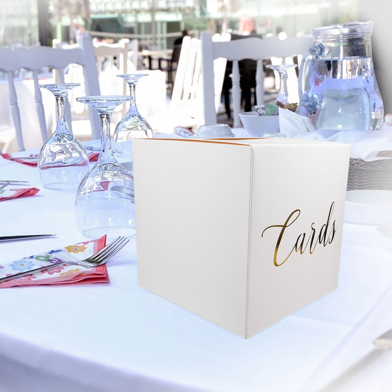 1Set Wedding Card Box Elegant  - Wedding Card Box ulasan dan harga