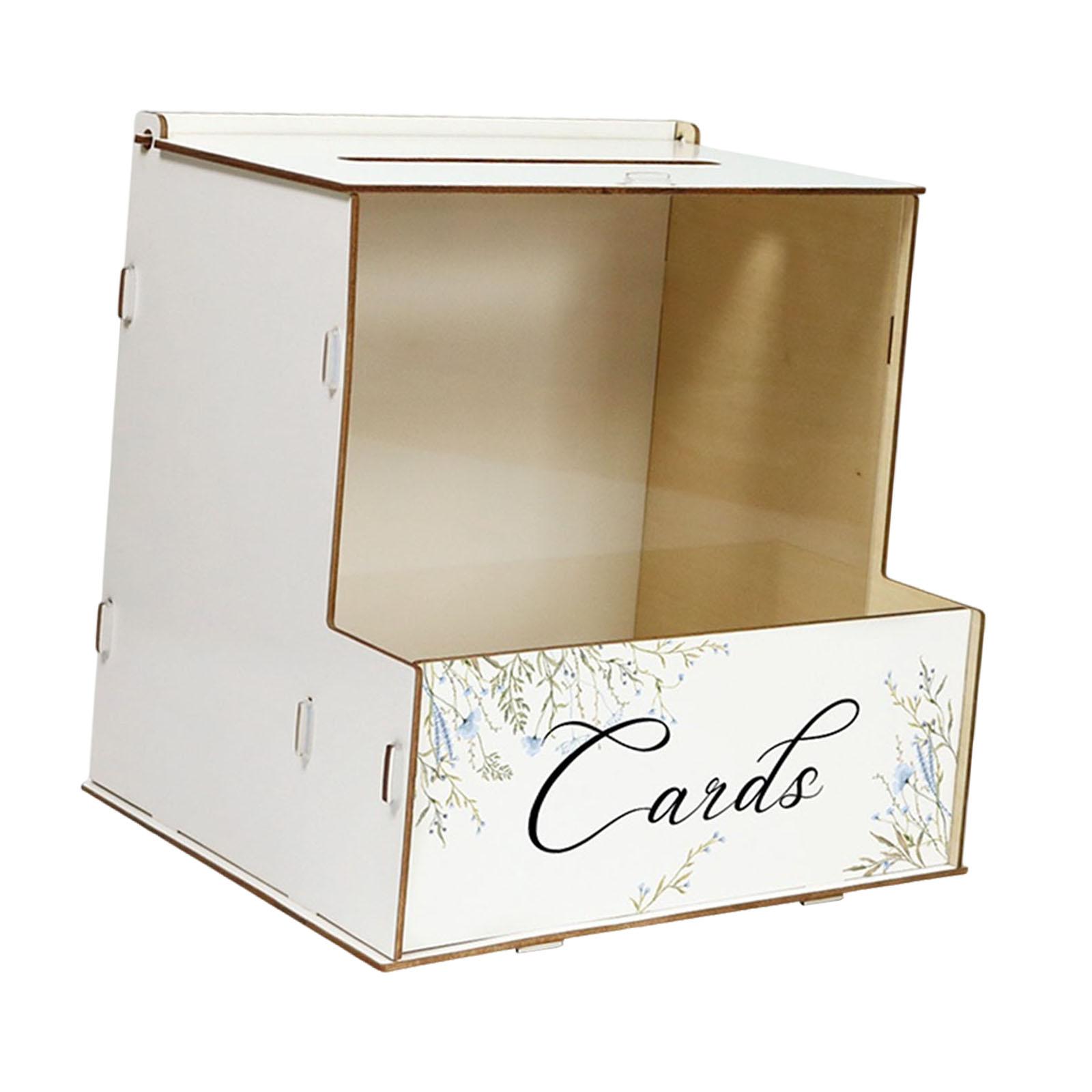 Personalized Rustic Wedding Ca - Wedding Card Box ulasan dan harga