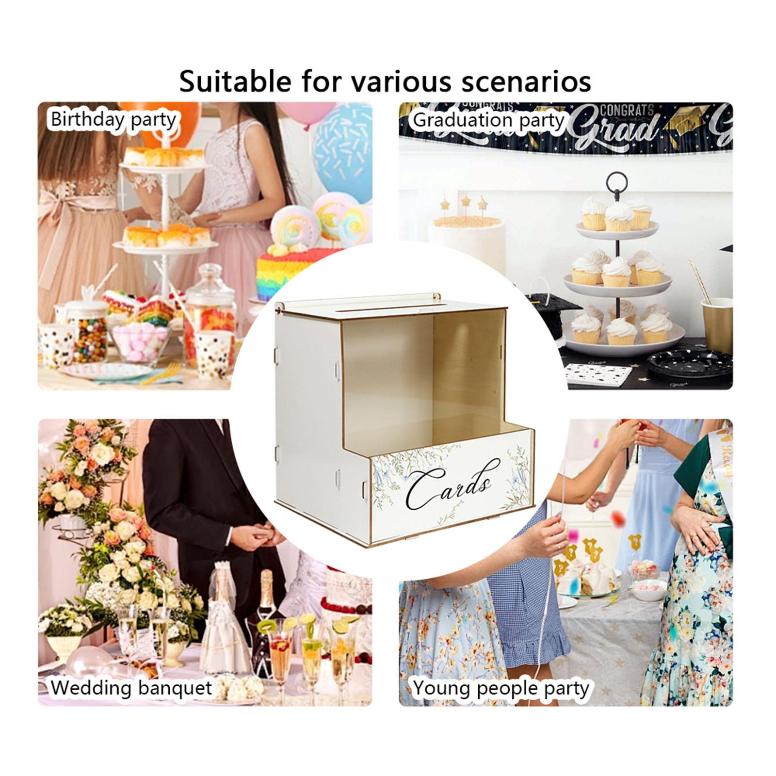 Personalized Rustic Wedding Ca - Wedding Card Box ulasan dan harga