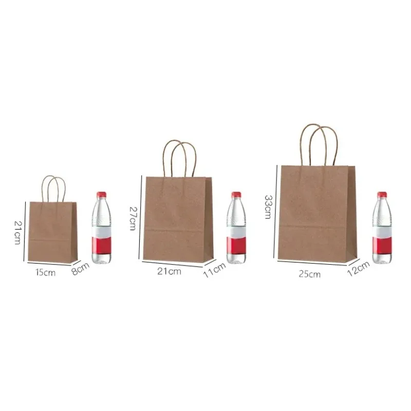 100pcs/lot Kraft Paper Bag wit - Wedding/Event Supply Store ulasan dan harga